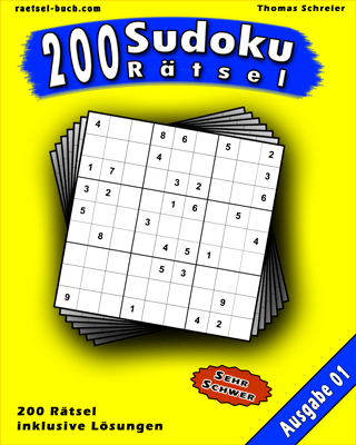 Cover 9x9 Sudoku Schwer