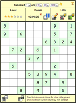 Sudoku online spielen
